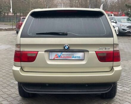 Желтый БМВ Х5, объемом двигателя 3 л и пробегом 385 тыс. км за 8400 $, фото 5 на Automoto.ua