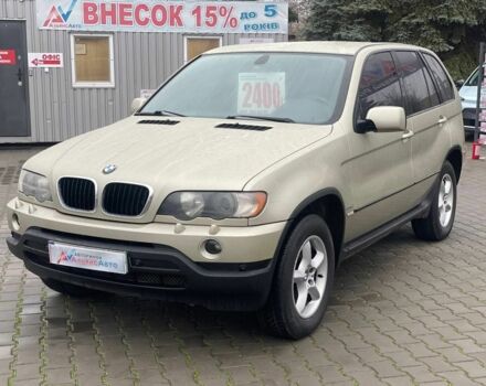 Желтый БМВ Х5, объемом двигателя 3 л и пробегом 385 тыс. км за 8400 $, фото 2 на Automoto.ua