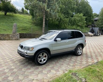 Серый БМВ Х5, объемом двигателя 3 л и пробегом 280 тыс. км за 7200 $, фото 1 на Automoto.ua