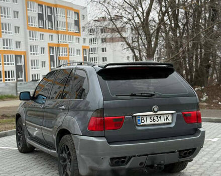 Серый БМВ Х5, объемом двигателя 4.4 л и пробегом 360 тыс. км за 5500 $, фото 7 на Automoto.ua