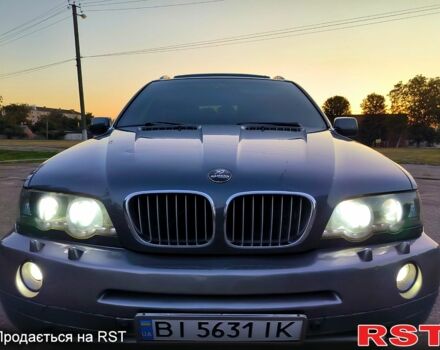 Серый БМВ Х5, объемом двигателя 4.4 л и пробегом 234 тыс. км за 7200 $, фото 6 на Automoto.ua