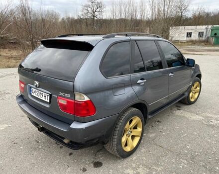 Серый БМВ Х5, объемом двигателя 3 л и пробегом 160 тыс. км за 7600 $, фото 3 на Automoto.ua
