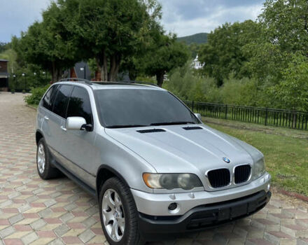 Серый БМВ Х5, объемом двигателя 3 л и пробегом 280 тыс. км за 6600 $, фото 3 на Automoto.ua