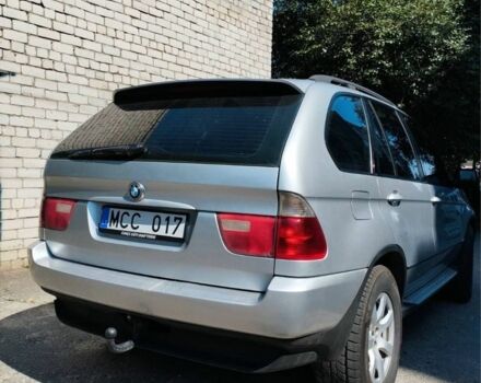 Серый БМВ Х5, объемом двигателя 3 л и пробегом 350 тыс. км за 4500 $, фото 2 на Automoto.ua