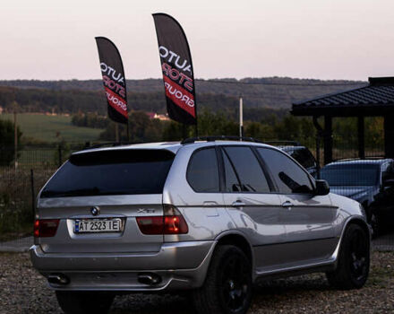 Серый БМВ Х5, объемом двигателя 3 л и пробегом 424 тыс. км за 6400 $, фото 4 на Automoto.ua
