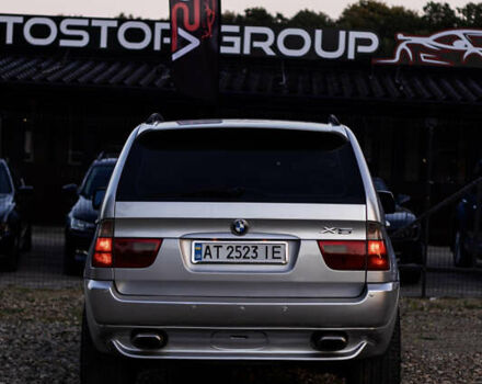 Серый БМВ Х5, объемом двигателя 3 л и пробегом 424 тыс. км за 6400 $, фото 3 на Automoto.ua