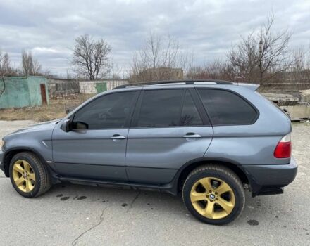 Серый БМВ Х5, объемом двигателя 3 л и пробегом 160 тыс. км за 7600 $, фото 1 на Automoto.ua