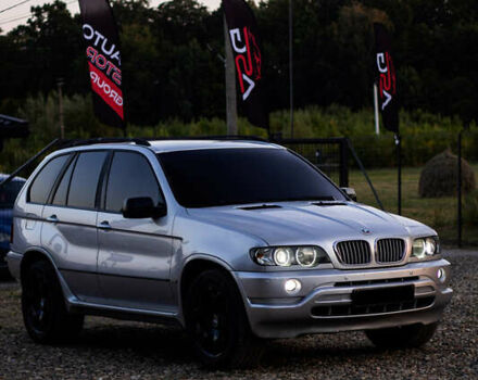 Серый БМВ Х5, объемом двигателя 3 л и пробегом 424 тыс. км за 6400 $, фото 1 на Automoto.ua