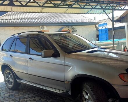 Серый БМВ Х5, объемом двигателя 3 л и пробегом 450 тыс. км за 8100 $, фото 1 на Automoto.ua