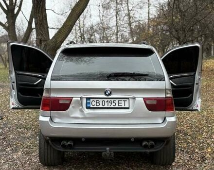 Серый БМВ Х5, объемом двигателя 4.4 л и пробегом 451 тыс. км за 6000 $, фото 5 на Automoto.ua