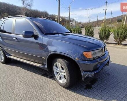 Серый БМВ Х5, объемом двигателя 3 л и пробегом 432 тыс. км за 8500 $, фото 2 на Automoto.ua