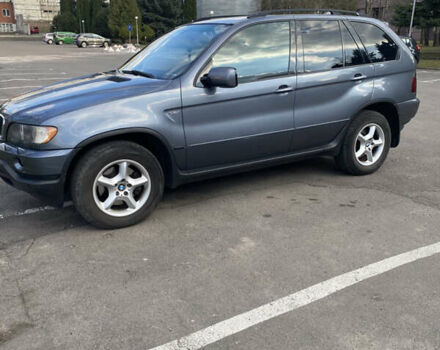 Серый БМВ Х5, объемом двигателя 3 л и пробегом 400 тыс. км за 10300 $, фото 1 на Automoto.ua