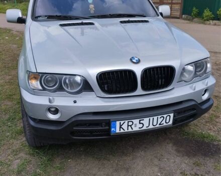 Серый БМВ Х5, объемом двигателя 4.4 л и пробегом 275 тыс. км за 6500 $, фото 1 на Automoto.ua
