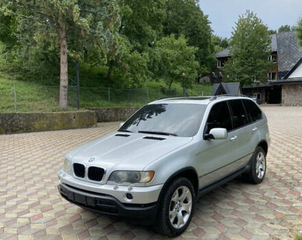 Серый БМВ Х5, объемом двигателя 3 л и пробегом 280 тыс. км за 6600 $, фото 2 на Automoto.ua