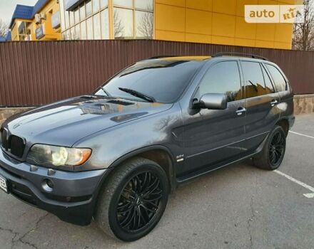 Серый БМВ Х5, объемом двигателя 2.9 л и пробегом 402 тыс. км за 9500 $, фото 2 на Automoto.ua