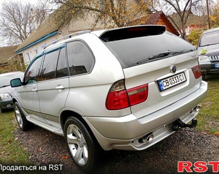 Серый БМВ Х5, объемом двигателя 3 л и пробегом 300 тыс. км за 8000 $, фото 4 на Automoto.ua