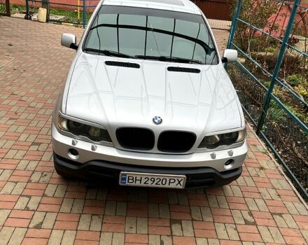 Серый БМВ Х5, объемом двигателя 3 л и пробегом 345 тыс. км за 11200 $, фото 3 на Automoto.ua