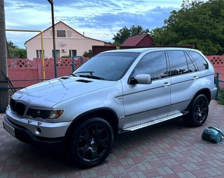 Серый БМВ Х5, объемом двигателя 3 л и пробегом 345 тыс. км за 11200 $, фото 1 на Automoto.ua