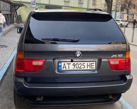 Серый БМВ Х5, объемом двигателя 3 л и пробегом 366 тыс. км за 7500 $, фото 2 на Automoto.ua