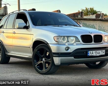 Серый БМВ Х5, объемом двигателя 4.6 л и пробегом 384 тыс. км за 7700 $, фото 2 на Automoto.ua