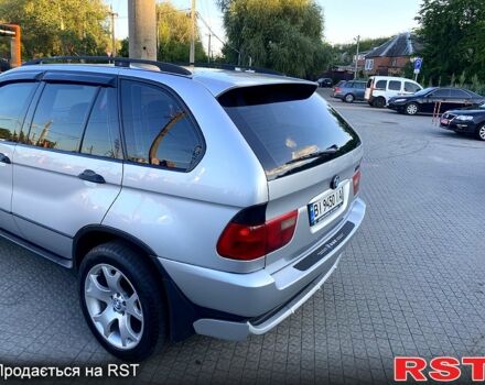 Серый БМВ Х5, объемом двигателя 3 л и пробегом 380 тыс. км за 8500 $, фото 4 на Automoto.ua