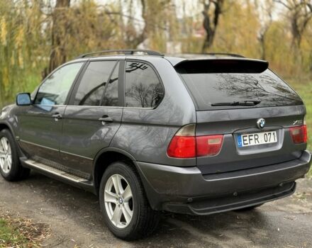 Серый БМВ Х5, объемом двигателя 3 л и пробегом 413 тыс. км за 5500 $, фото 5 на Automoto.ua