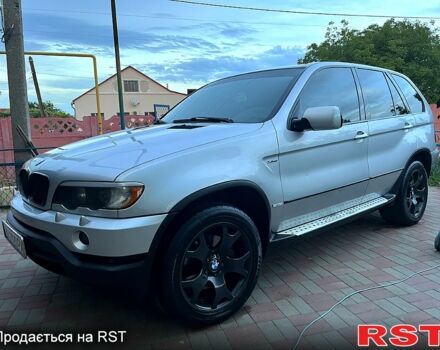 Серый БМВ Х5, объемом двигателя 3 л и пробегом 345 тыс. км за 11200 $, фото 2 на Automoto.ua