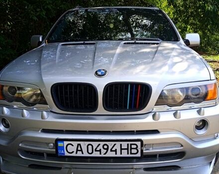 Серый БМВ Х5, объемом двигателя 3 л и пробегом 250 тыс. км за 8500 $, фото 1 на Automoto.ua