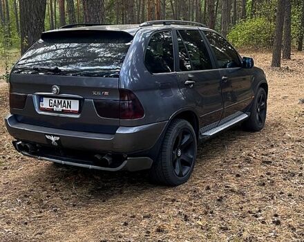 Серый БМВ Х5, объемом двигателя 3 л и пробегом 440 тыс. км за 8100 $, фото 4 на Automoto.ua