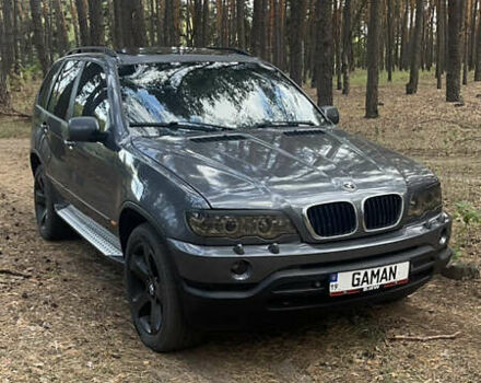 Серый БМВ Х5, объемом двигателя 3 л и пробегом 420 тыс. км за 8300 $, фото 3 на Automoto.ua