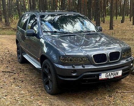 Серый БМВ Х5, объемом двигателя 3 л и пробегом 440 тыс. км за 8100 $, фото 2 на Automoto.ua