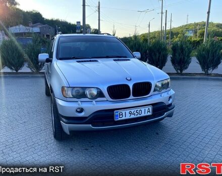 Серый БМВ Х5, объемом двигателя 3 л и пробегом 380 тыс. км за 8500 $, фото 1 на Automoto.ua