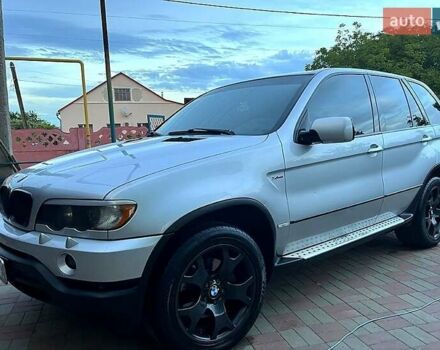 Серый БМВ Х5, объемом двигателя 3 л и пробегом 345 тыс. км за 11200 $, фото 1 на Automoto.ua