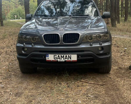 Серый БМВ Х5, объемом двигателя 3 л и пробегом 420 тыс. км за 8300 $, фото 4 на Automoto.ua