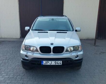 Серый БМВ Х5, объемом двигателя 3 л и пробегом 257 тыс. км за 5400 $, фото 4 на Automoto.ua