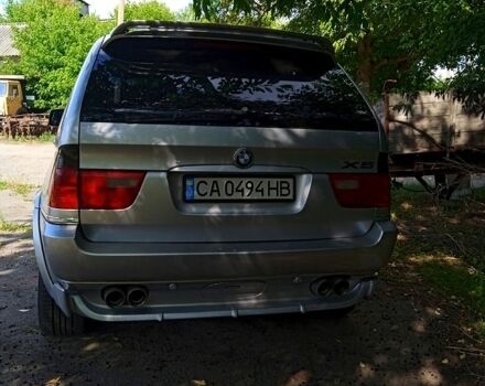 Серый БМВ Х5, объемом двигателя 3 л и пробегом 250 тыс. км за 8500 $, фото 3 на Automoto.ua