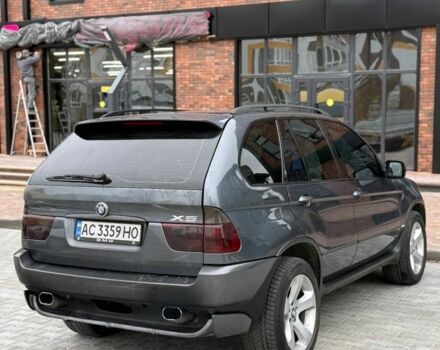 Серый БМВ Х5, объемом двигателя 2.9 л и пробегом 254 тыс. км за 7200 $, фото 2 на Automoto.ua