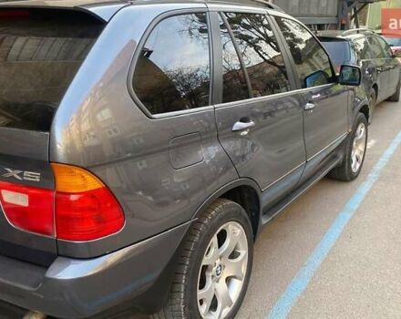 Серый БМВ Х5, объемом двигателя 3 л и пробегом 366 тыс. км за 7500 $, фото 4 на Automoto.ua