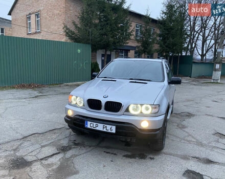 Серый БМВ Х5, объемом двигателя 3 л и пробегом 330 тыс. км за 4799 $, фото 1 на Automoto.ua