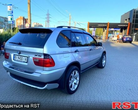 Серый БМВ Х5, объемом двигателя 3 л и пробегом 380 тыс. км за 8500 $, фото 2 на Automoto.ua