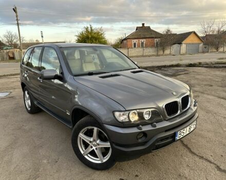 Серый БМВ Х5, объемом двигателя 3 л и пробегом 380 тыс. км за 5900 $, фото 4 на Automoto.ua