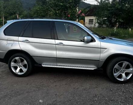 Серый БМВ Х5, объемом двигателя 3 л и пробегом 415 тыс. км за 5700 $, фото 1 на Automoto.ua