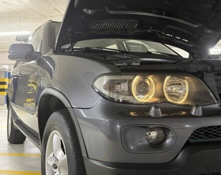 Серый БМВ Х5, объемом двигателя 3 л и пробегом 258 тыс. км за 5950 $, фото 3 на Automoto.ua