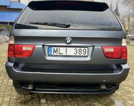Серый БМВ Х5, объемом двигателя 3 л и пробегом 200 тыс. км за 3400 $, фото 4 на Automoto.ua