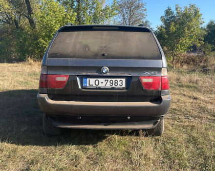 Серый БМВ Х5, объемом двигателя 3 л и пробегом 320 тыс. км за 4500 $, фото 6 на Automoto.ua