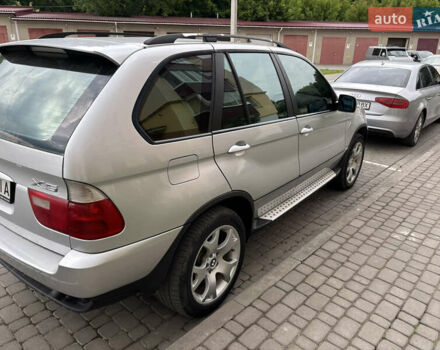 Серый БМВ Х5, объемом двигателя 3 л и пробегом 320 тыс. км за 7750 $, фото 1 на Automoto.ua