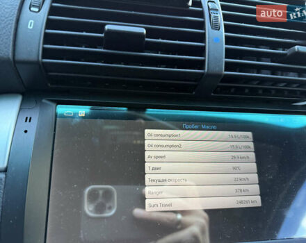 Сірий БМВ Х5, об'ємом двигуна 4.62 л та пробігом 248 тис. км за 11000 $, фото 14 на Automoto.ua