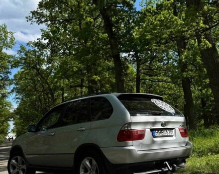 Серый БМВ Х5, объемом двигателя 3 л и пробегом 350 тыс. км за 4500 $, фото 7 на Automoto.ua