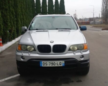 Серый БМВ Х5, объемом двигателя 3 л и пробегом 349 тыс. км за 4500 $, фото 2 на Automoto.ua