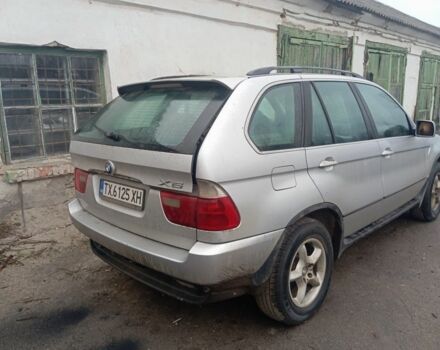 Серый БМВ Х5, объемом двигателя 3 л и пробегом 210 тыс. км за 4700 $, фото 2 на Automoto.ua